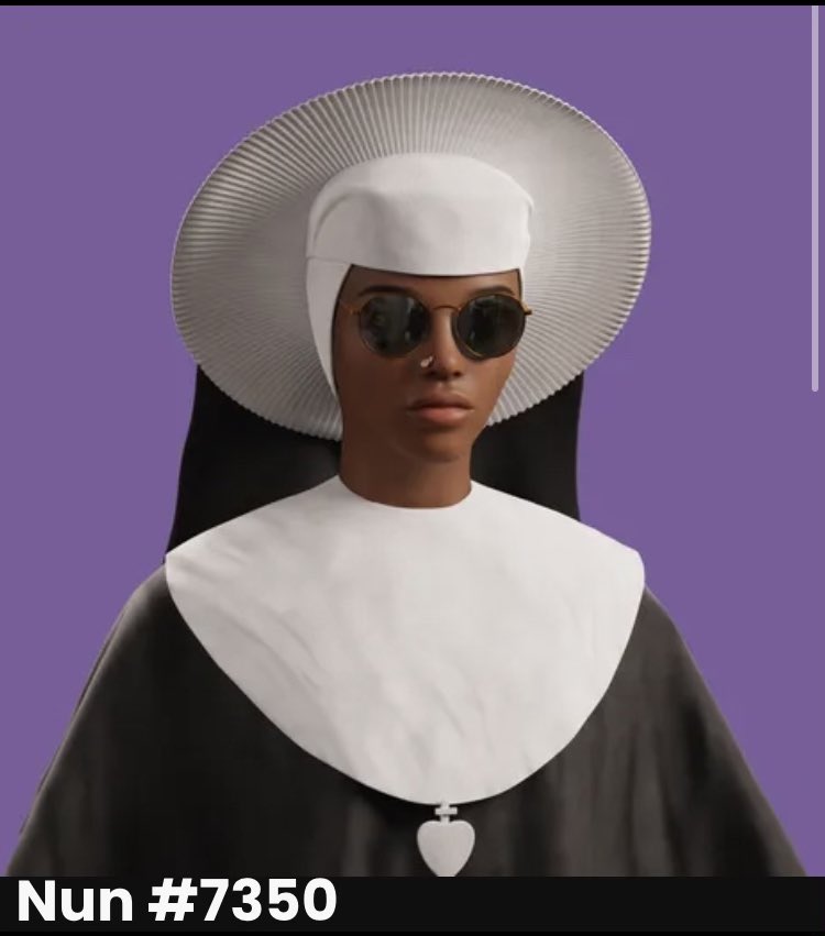 F8 New NFT giveaway for our 12 days of Christmas! Our friends and partners at <a href="/CryptoNunsNFT/">CryptoNunsNFT</a> offer up this amazing Nun for a member to win! Go to the infinity zone channel on our discord and enter to win this beauty!