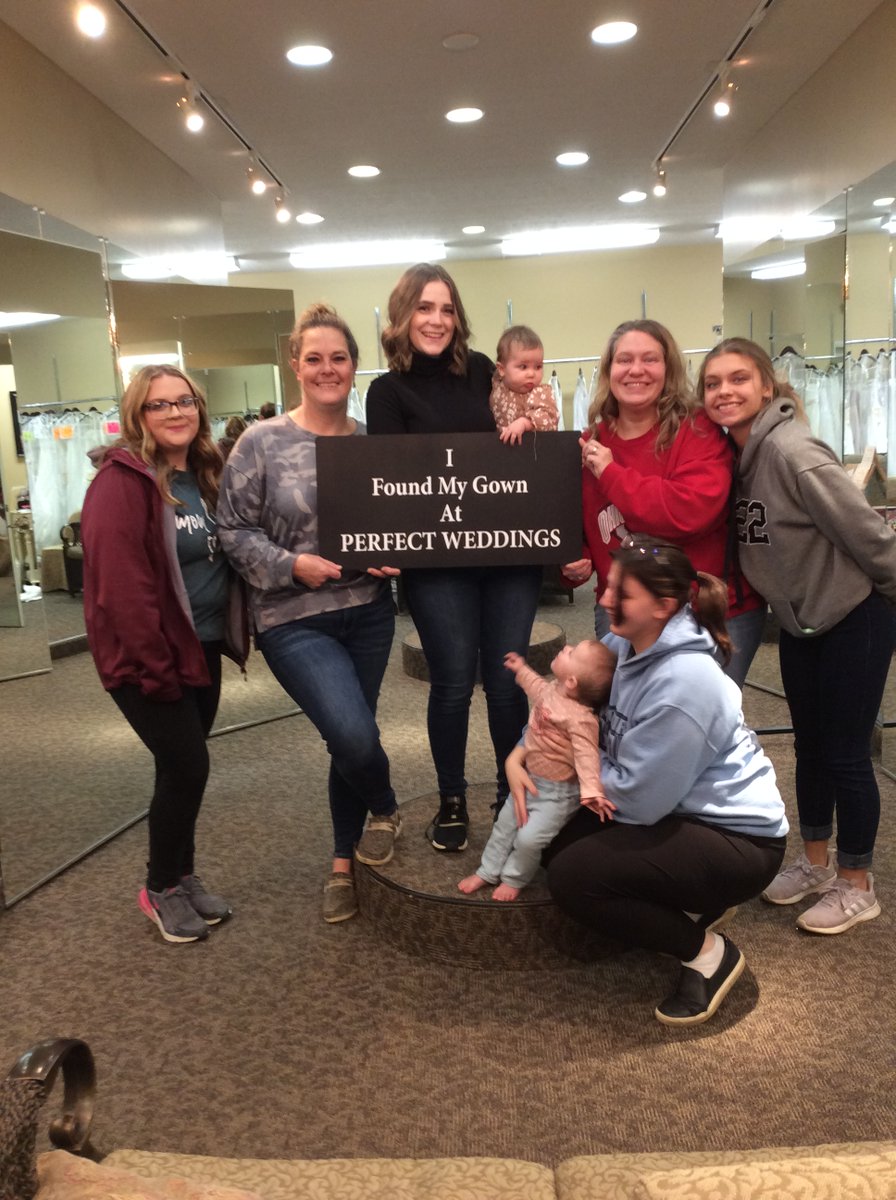 PWBridals's tweet photo. 👰 Found The Gown Friday 👰
Such wonderful brides for our last week in the business! https://t.co/xzXCxI7RkU