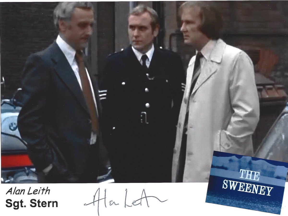 TVFilmPodcastUK's tweet photo. We have received back today some signed London’s Burning & The Sweeney Photographs by Actor Alan Leith.
You can now purchase these on our online store.
https://t.co/rDYgxQvoWM
@MistyMoonEvents #TVFilmPodcastUK #SignedItems https://t.co/h9gsmz2Me6