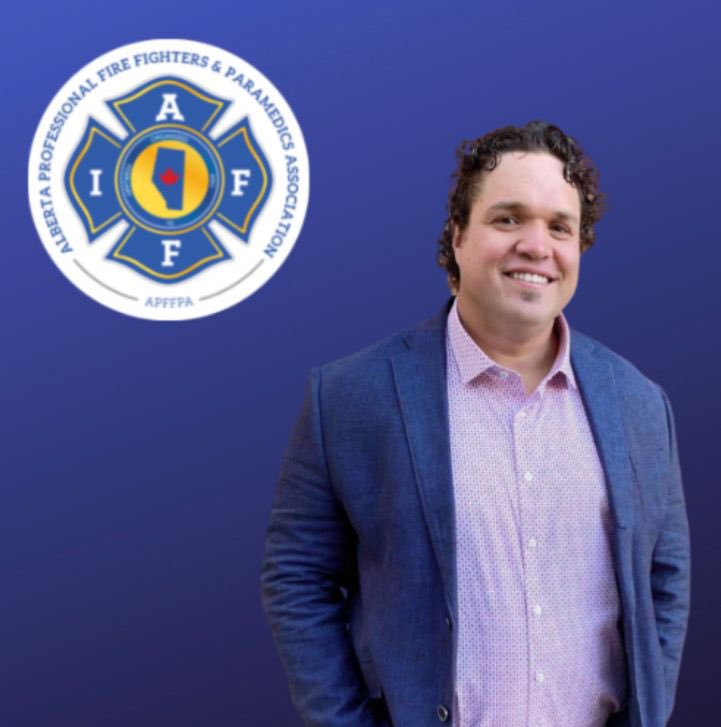 AlbertaPFFPA's tweet photo. It’s with heavy hearts that we inform you of the sudden passing of Curtis Noble. Executive Vice President Noble has been on the Executive Board of the Alberta Professional Fire Fighters &amp; Paramedics Association since 2018 &amp; has been essential in improving the lives of so many. https://t.co/Tuq5mD6hOR