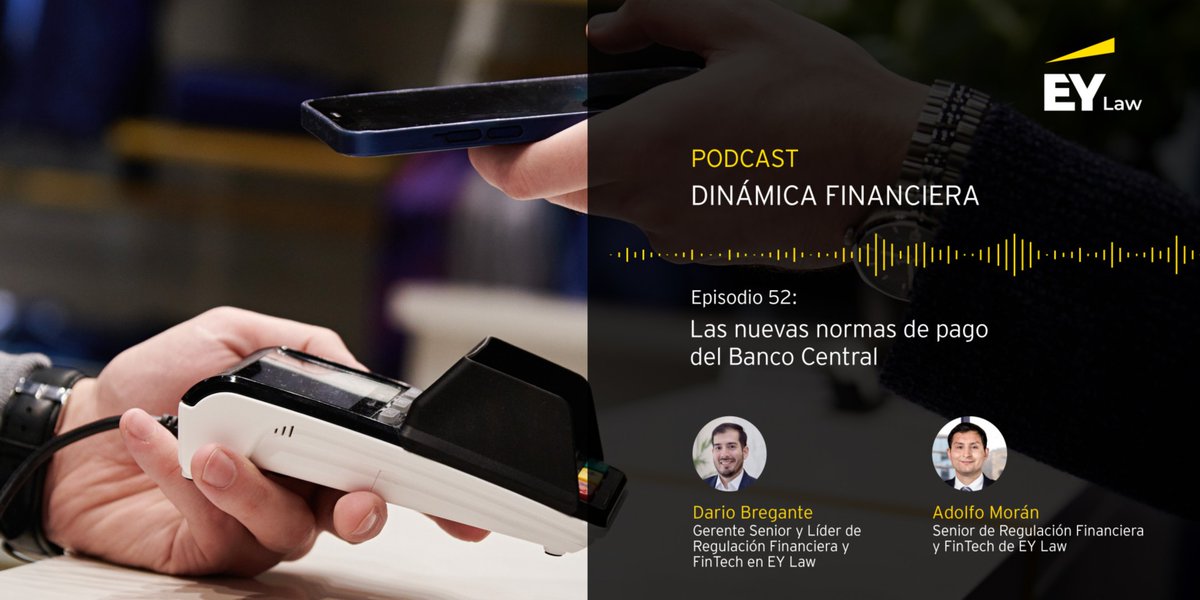 EYPeru's tweet photo. #PodcastEY | Dario Bregante y Adolfo Morán de #EYLaw, nos comentan sobre las últimas normas aprobadas por el Banco Central de Reserva.

👉 Escucha aquí nuestro #podcast en colaboración con @Gestionpe: https://t.co/YaYEyR3ZJK https://t.co/q5r7GJdJEH