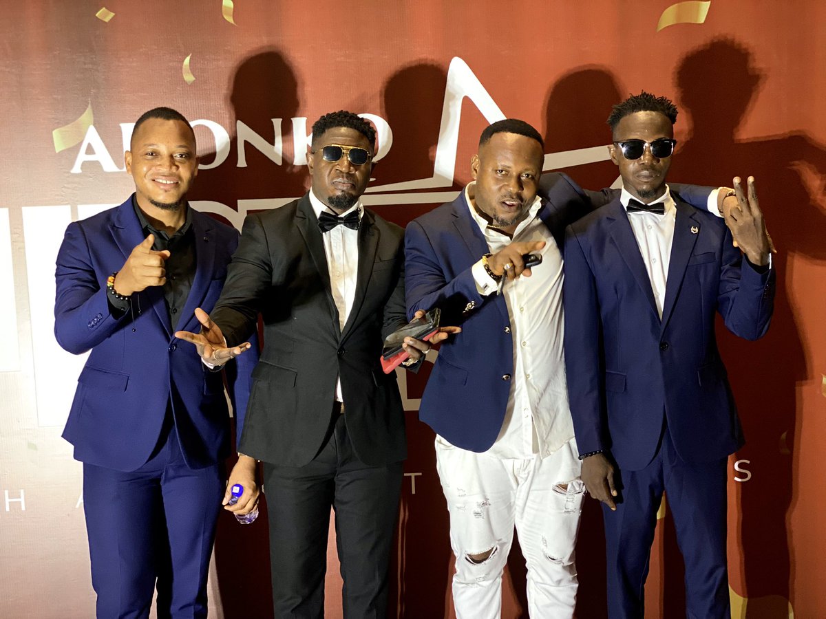 fleckdaniels's tweet photo. This is how we pulled up at the just ended .@RtpawardsAfrica which took place at the .@movenpick_accra. .@AkatakyieMusic Records was fully represented by the legendary .@akatakyiegh, road manager Nana Fosu and manager, @fleckdaniels. Good time meeting .@Fameye and his team… https://t.co/r5OPhykhTC