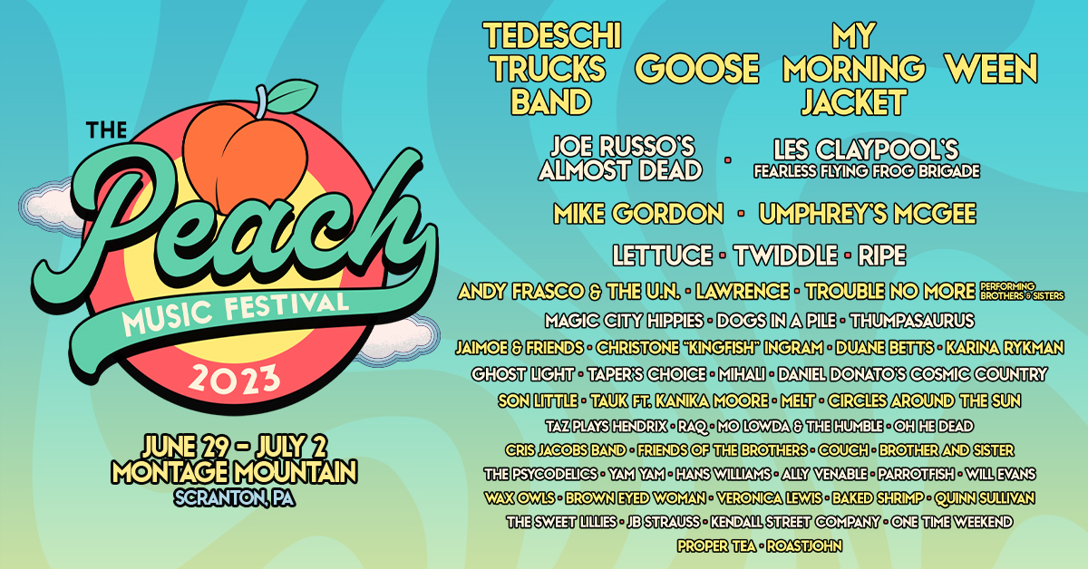 The Peach Music Festival (PeachMusicFest) / Twitter