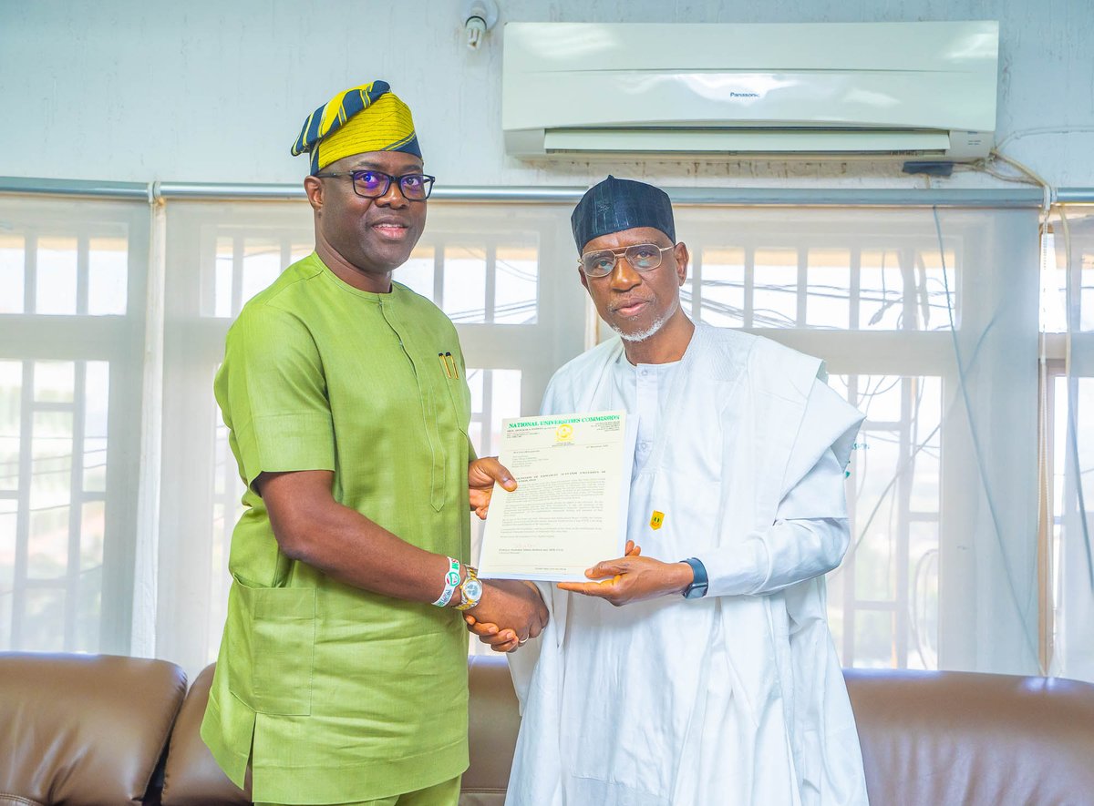 seyimakinde's tweet photo. I am happy to report that we received confirmation from the National Universities Commission that the Emmanuel Alayande College of Education, Oyo is now recognised as the Emmanuel Alayande University of Education. Many thanks to everyone who worked tirelessly to make this happen! https://t.co/NM1EDbL7J7