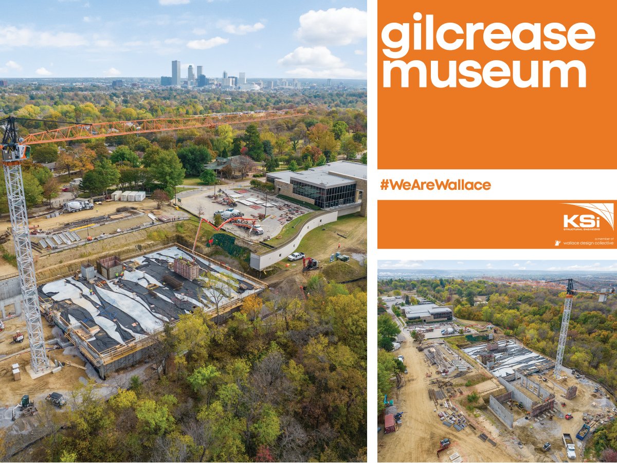 KSiStructural's tweet image. #UnderConstruction | The new &amp;amp; improved Gilcrease Museum is coming along nicely! We are excited to provide civil engineering &amp;amp; landscape architectural services for the new 83,500 SF facility, housing the world’s largest, most comprehensive collection of art of the American West.