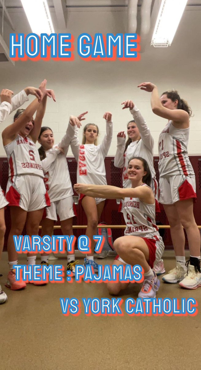 Come out and support! Be loud and wear PJ’s!!