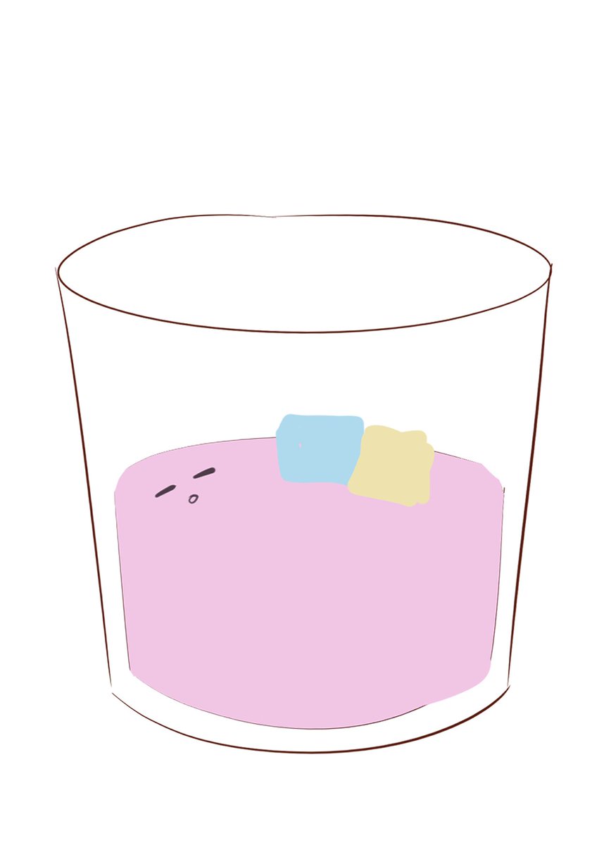 white background no humans simple background cup solo closed eyes = =  illustration images
