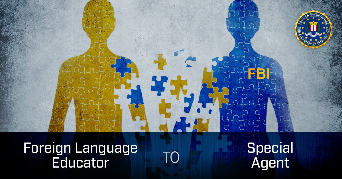 FBIDetroit's tweet photo. From teaching a foreign language to interpreting an interview of a foreign suspect, foreign language skills are in high demand at the #FBI. Let's get the conversation started. #UnexpectedAgent #ArabicLanguageDay https://t.co/Im2LwKCBDh https://t.co/XqDgk05wNX