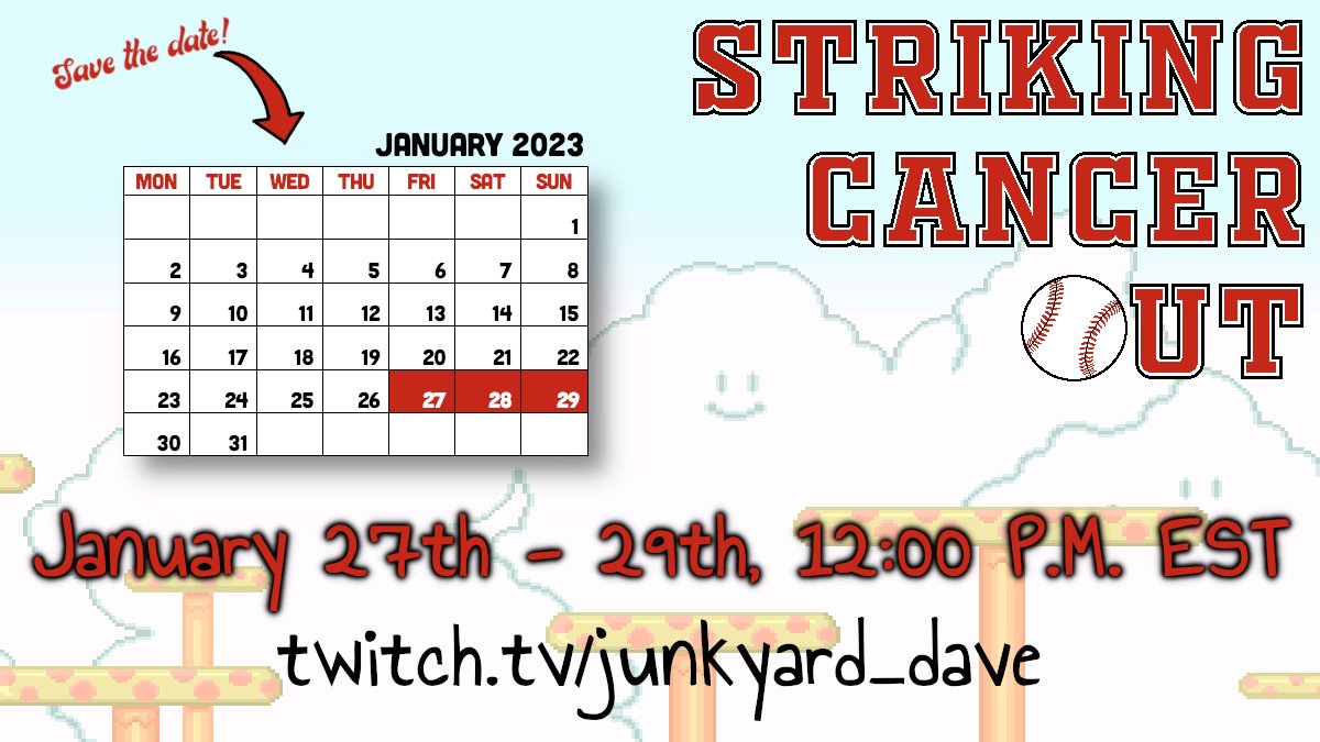 Hey everyone!

The schedule for the bigger event we'll be hosting from January 27th - January 29, 2023 is now live. :)

➡️horaro.org/sco/schedule

Thanks again to everyone who submitted games. 

We look forward to hosting it come January!