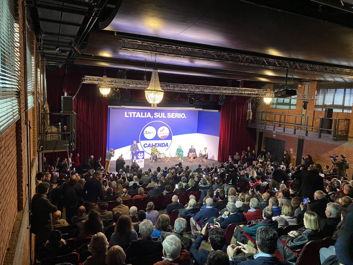 Sul palco insieme a <a href="/letiziamoratti/">Letizia Moratti</a>, <a href="/CarloCalenda/">Carlo Calenda</a>, <a href="/lisanoja/">Lisa Noja</a> e <a href="/matteorenzi/">Matteo Renzi</a>. Per vincere e incidere. Per cambiare. Per portare avanti i temi. I nostri temi.

Per una scossa riformista, che tanto serve alla Lombardia di Fontana e che non possono offrire i 5S.