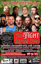 More in the vibe at <a href="/2PWrestling/">Prospect Pro Wrestling</a> 

I attach them in Worthington, PA THIS SATURDAY!  

Ticket info at prospectprowrestling.com/tickets