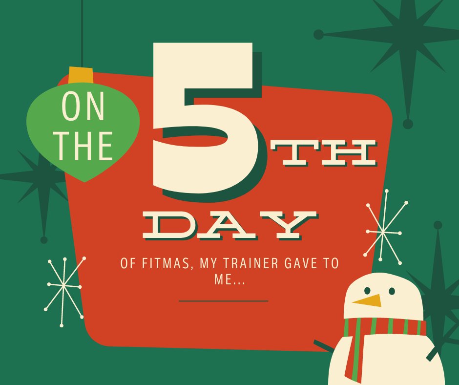CVA_C4S's tweet photo. On the fifth day of Fitmas, my trainer gave to me... 5 Push Ups, 4 Full "V" Ups, 3 Walking Lunges, 2 In Out Squats and a 1 Minute Plank.
.
.
.
#fitmas #merryfitmas #teamefs #trainharder #trainsmarter #courts4sports #c4s #cva #youknowyoutriedtosignit #whywaitforthenewyear https://t.co/gm7cM0QJrU
