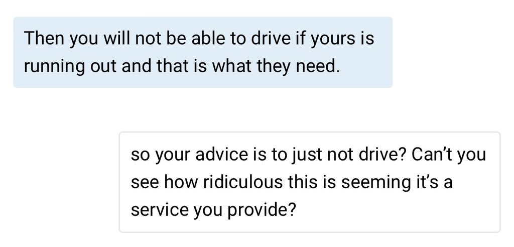 gingerlass1997's tweet photo. This literally has to be some sort of joke a service provided by the DVLA and there advice when questioned on it was it wasn’t there service, there isn’t a work around, just don’t drive?🫠@DVLAgovuk #DVLA https://t.co/DEB8YLuxDz
