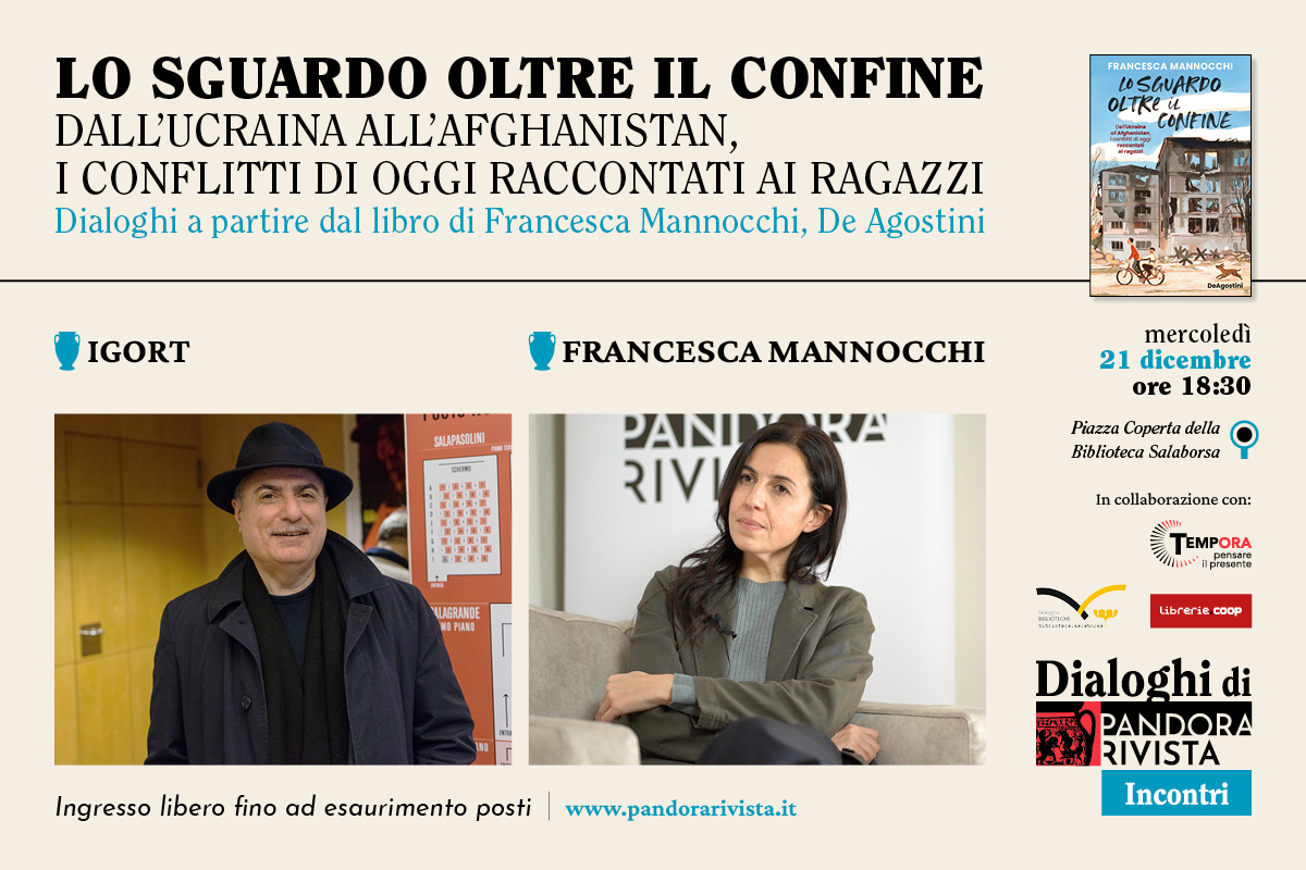 Pandora Rivista (@pandorarivista) on Twitter photo Mercoledรฌ a Bologna <a href="/mannocchia/">francesca mannocchi</a> alle 18:30 in <a href="/BiblioSalaborsa/">Biblioteca Salaborsa</a> per presentare il suo ultimo libro con #Igort. In collaborazione con <a href="/librerieCoop/">Librerie.coop</a>. #guerra #Ucraina #conflitti <a href="/DeAgostiniLibri/">De Agostini Libri</a> <a href="/comunebologna/">Comune di Bologna</a> Mercoledรฌ a Bologna <a href="/mannocchia/">francesca mannocchi</a> alle 18:30 in <a href="/BiblioSalaborsa/">Biblioteca Salaborsa</a> per presentare il suo ultimo libro con #Igort. In collaborazione con <a href="/librerieCoop/">Librerie.coop</a>. #guerra #Ucraina #conflitti <a href="/DeAgostiniLibri/">De Agostini Libri</a> <a href="/comunebologna/">Comune di Bologna</a>