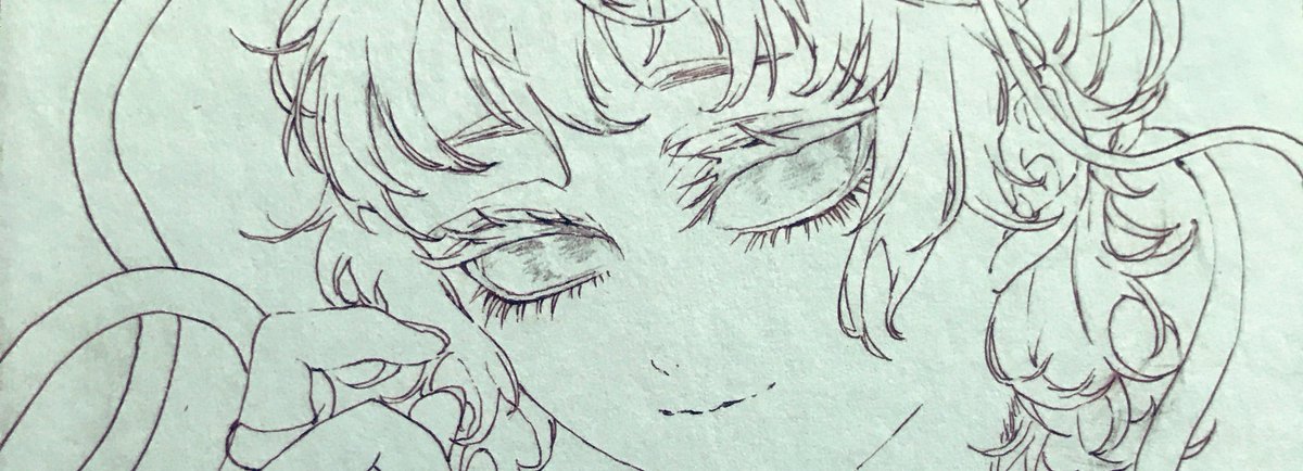 絵を描いていないわけではないのだけど色々未公開なのでお顔だけすみませんね… 