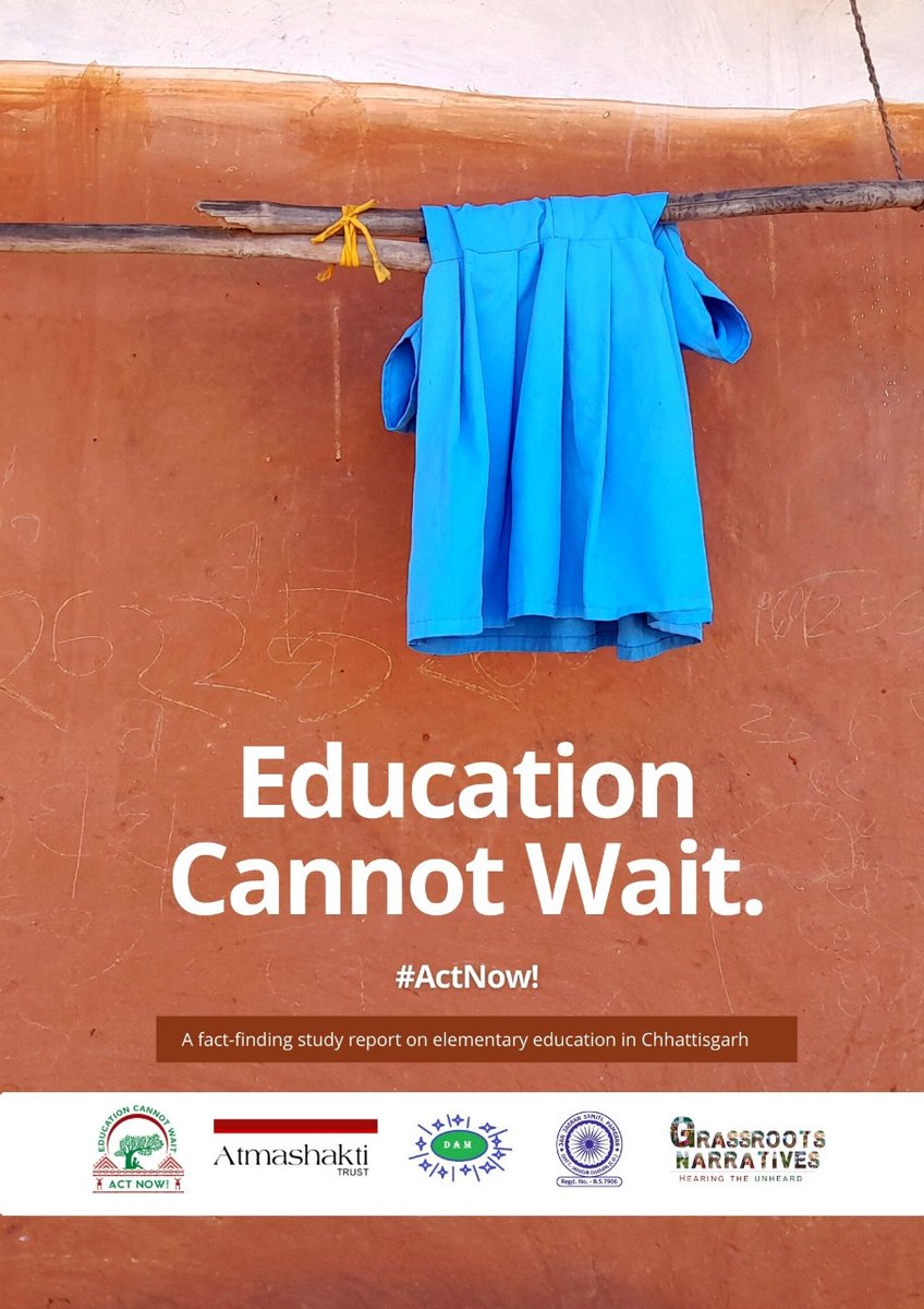 Atmashakti3's tweet image. Join us tomorrow in Raipur, Chattisgarh, for the release of the fact-finding report on education and collective consultation on the learning recovery programme, dropout, migration and RTE.

Education cannot wait. Act Now!
#learningrecovery #bridgethegap #educationmatters
