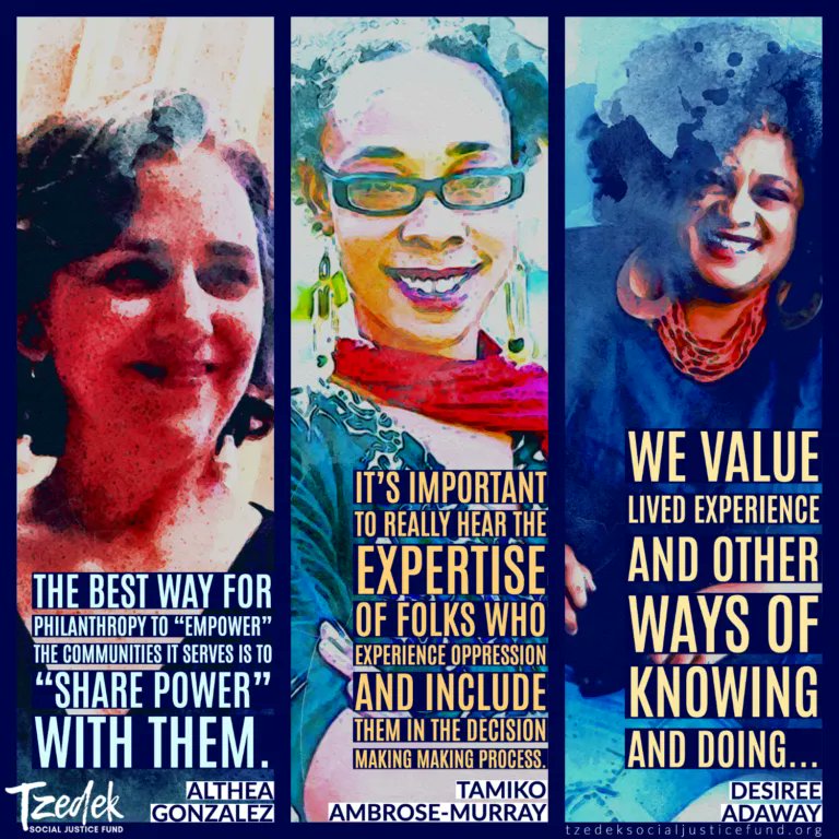 4SharedInsight's tweet photo. "Who has the wisdom that comes from lived experience?"
https://t.co/IfOBxwyMoi
#Tzedek Social Justice Fund
#LivedExpertise #philanthropy #funders #foundations https://t.co/ntsyJxuC4C