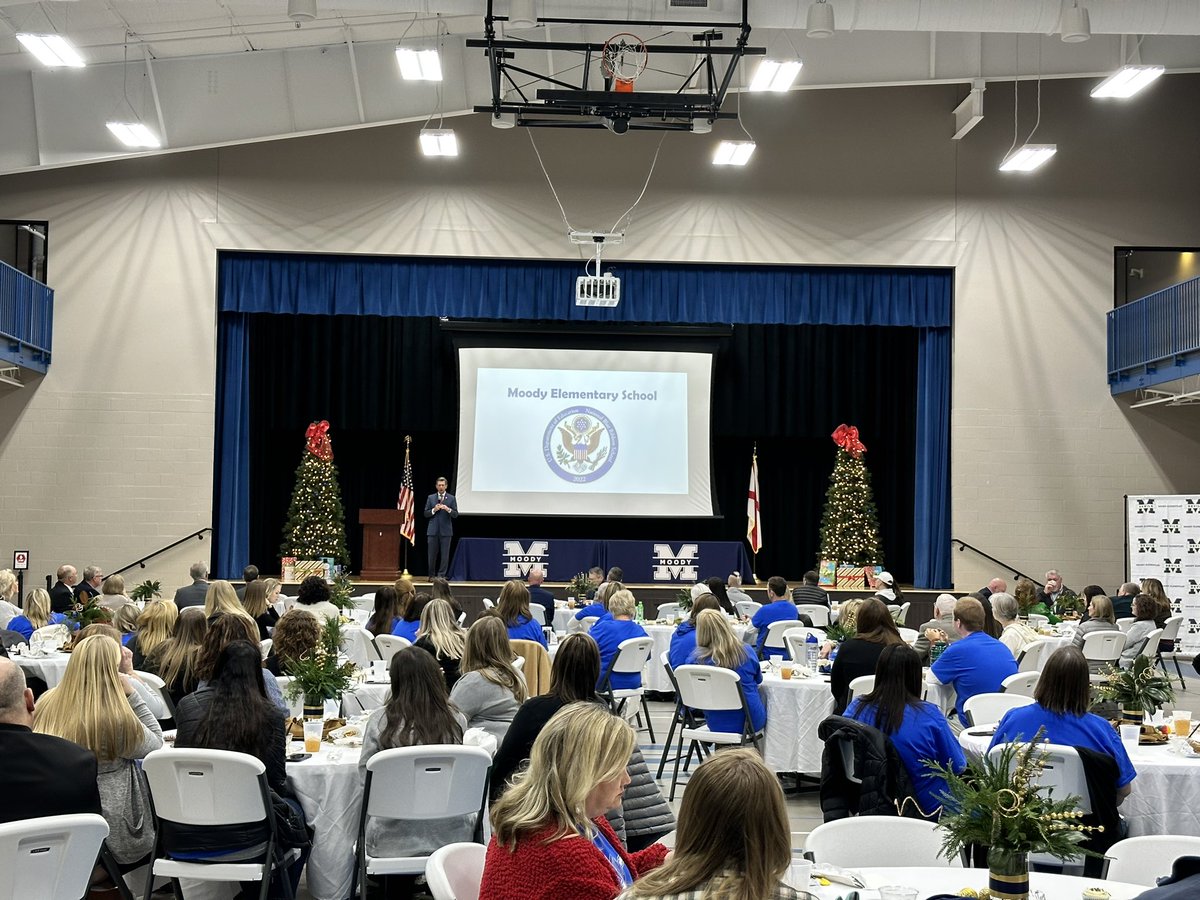 egmackey's tweet photo. Congratulations @moodyelemschool for being named a @NatlBlueRibbon School — enjoyed being part of today’s celebratory luncheon &amp; meeting with educators, administrators, &amp; other staff members, as well as community members who support the school #AlabamaAchieves #ThankALTeachers https://t.co/YQyfp2dZC7