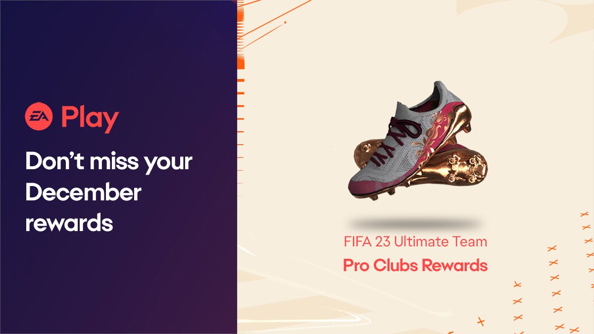 EA Play on X: Score #FIFA23 Pro Clubs Rewards for your #FUT23 with EA Play!  Just enter Pro Clubs and click the pop-up link thru December 23, 2022.   / X