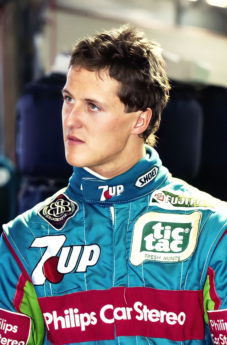 _MSchumacher's tweet image. “We gave Michael a lot of laps at his first test in Silverstone... his race engineer called me and said ‘Eddie, something’s wrong here – either they’ve shortened the course or this kid is incredibly fast’.” Eddie Jordan

#KeepFightingMichael