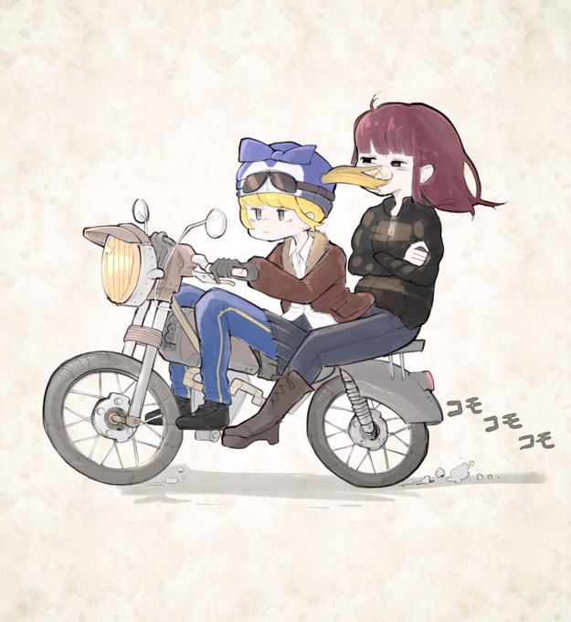「on motorcycle」 illustration images(Latest｜RT&Fav:50)
