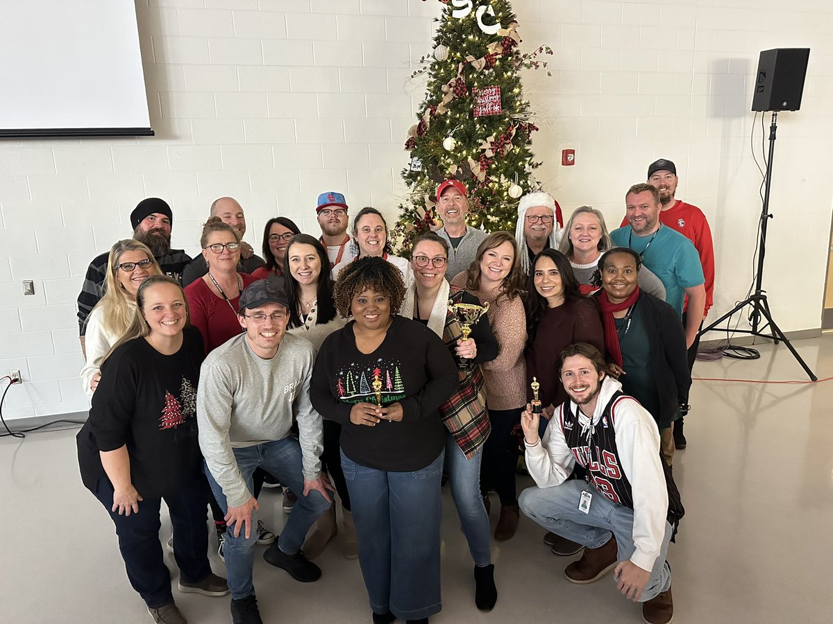 A great way to end the semester!  Faculty Holiday party was a great time. With our SpEd department taking home the win!