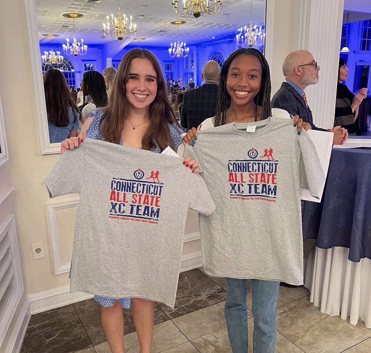 Congratulations to Hannah Donzella and Brittani Westberry for being selected to the CT All State Cross Country Team!