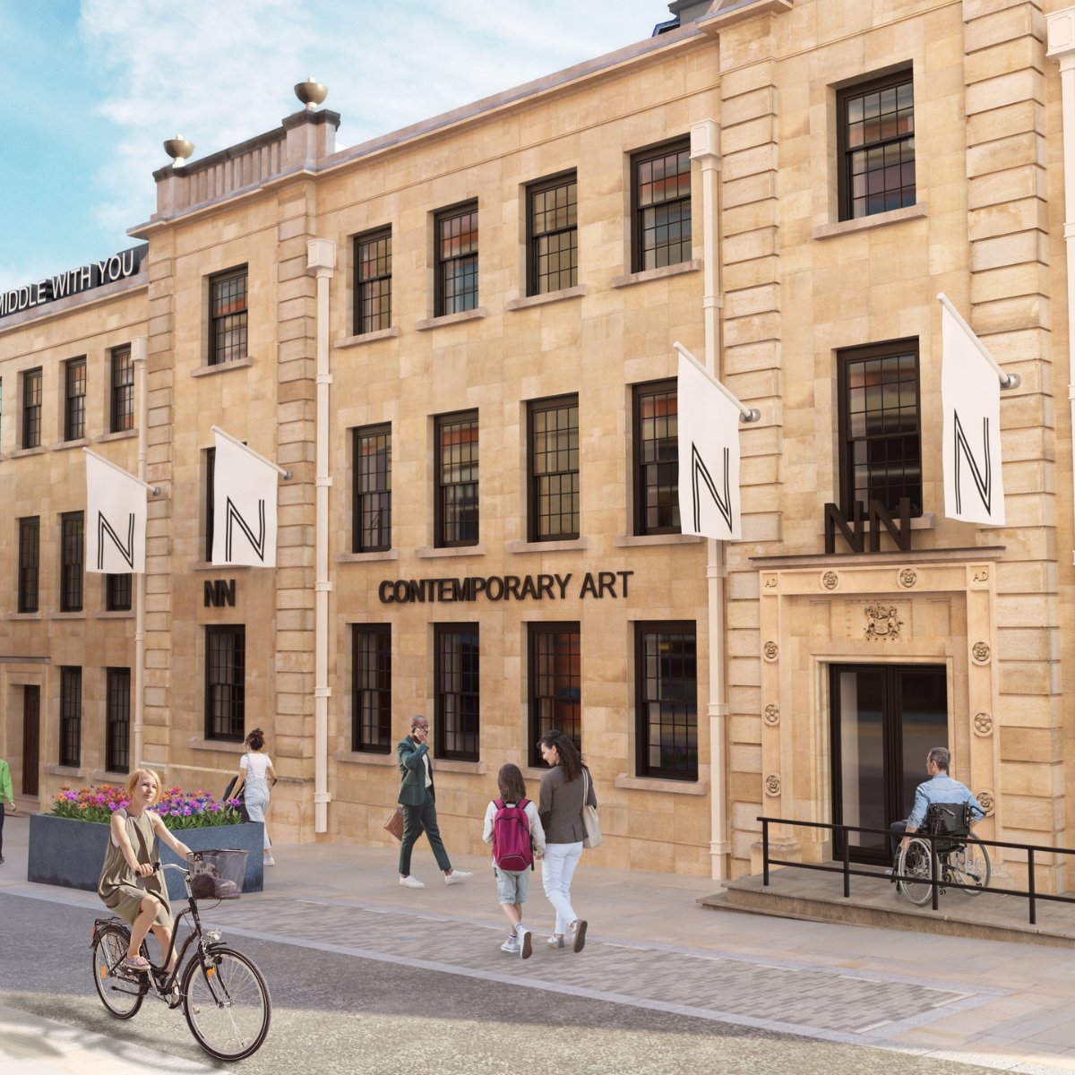SEMLEP's tweet photo. NN Contemporary Art, in partnership with West Northamptonshire Council, reveals plans for a major new cultural centre in #Northampton.

The £4.7M project will see the five-storey redundant heritage building transformed into a vibrant creative community.

https://t.co/1qboklvbpc https://t.co/iqzBgZi5Sp
