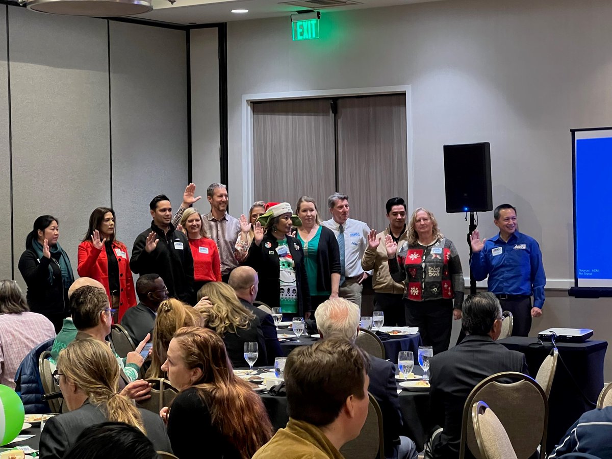 RickEngineering's tweet photo. Congrats to Salvador Galvan and Ed Walton from RICK for being inducted onto the @APWASanDiego Board of Directors!

#RICKengineering #civilengineering #apwa #sandiegoengineering https://t.co/YkDLc3v7lx