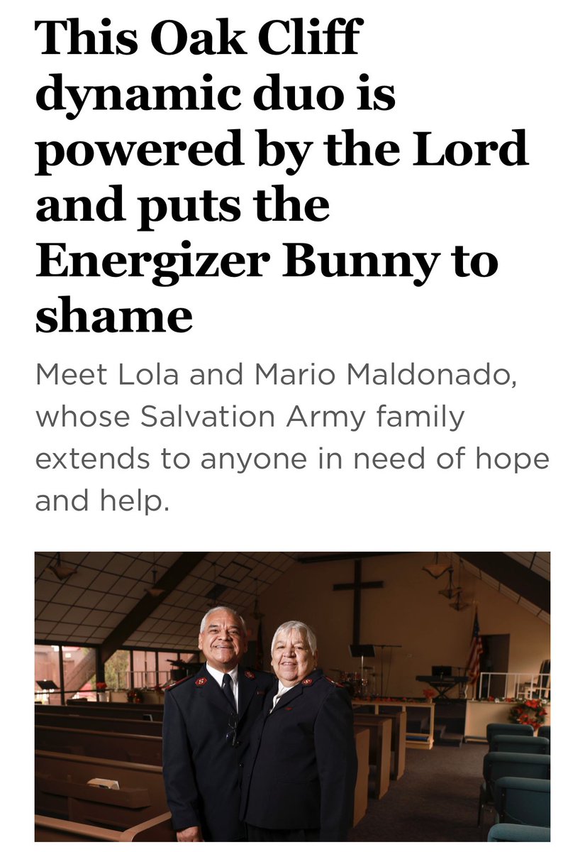 JasmineForUS's tweet photo. Let’s take a moment to recognize Lola &amp; Mario. They’re helping feed and bring gifts to thousands of families this holiday season! The Salvation Army saved Lola’s life as kid, and now the couple continues the mission of extending help and hope to those in need. Keeping #TX30 proud https://t.co/StQveShHVH