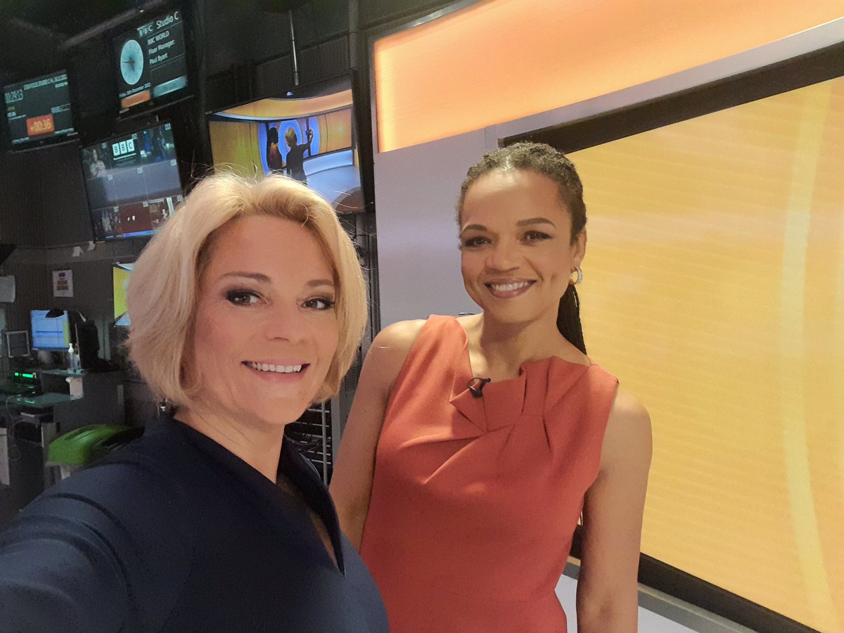 Kasia Madera (@kasiamadera) on Twitter photo Quick turnaround on set as I come off air and <a href="/LukwesaBurak/">Lukwesa Burak</a> goes on air. Always time for a selfie though 😉 Quick turnaround on set as I come off air and <a href="/LukwesaBurak/">Lukwesa Burak</a> goes on air. Always time for a selfie though 😉