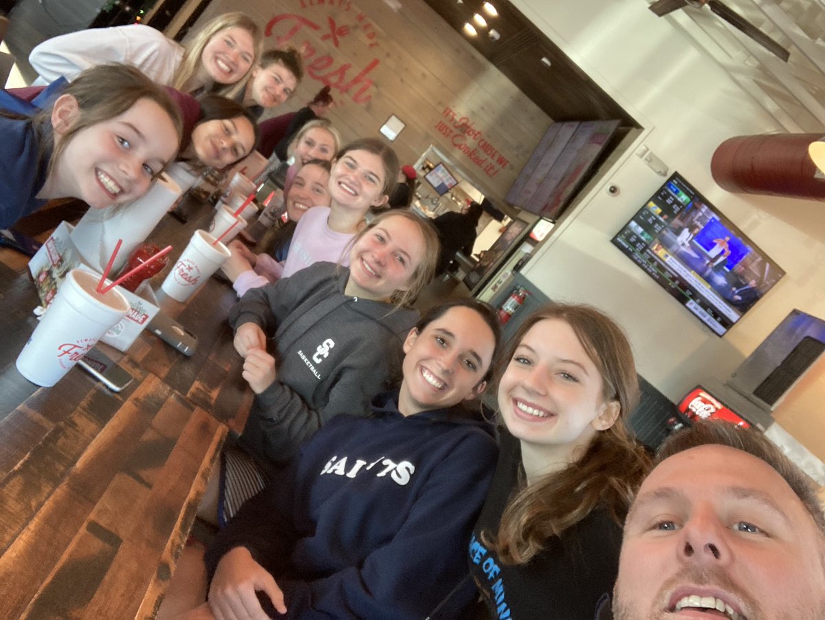 Shiloh Lady Saint BB (@shilohsaintsgbb) on Twitter photo What a group! Big hearts, full stomachs,โฆand NEVER a dull moment. <a href="/slimchickens/">Slim Chickens</a> #SetApart What a group! Big hearts, full stomachs,โฆand NEVER a dull moment. <a href="/slimchickens/">Slim Chickens</a> #SetApart