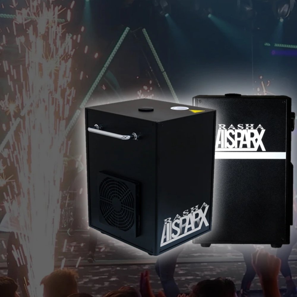Rashalights's tweet image. All Sparx, a cold spark machine, is a high-tech unit made to the highest standards while keeping all safety protocols in mind. It can be controlled by DMX as well as through IR remote.
 
rashaprofessional.com/allsparx-cold-…

#sparkmachine #coldsparkmachine #coldsparkfountain