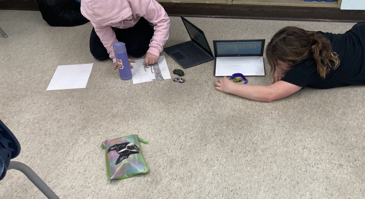 Wrapping up the week with grade 3/4 Wright as we create stop motion animation stories. <a href="/RkTelementary/">RKT_elementary</a>