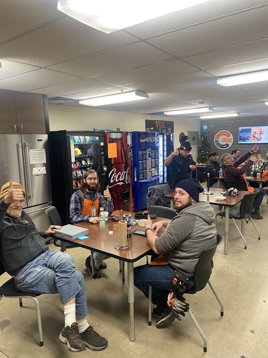 CyrillaAbiseid's tweet photo. It’s a great day when we get to live our Values Wheel to the fullest! AMAZING Homer Fund Chili Cook Off today!! Helping 2 fellow Associates get on their feet 🧡 https://t.co/gRkEYmxMkt