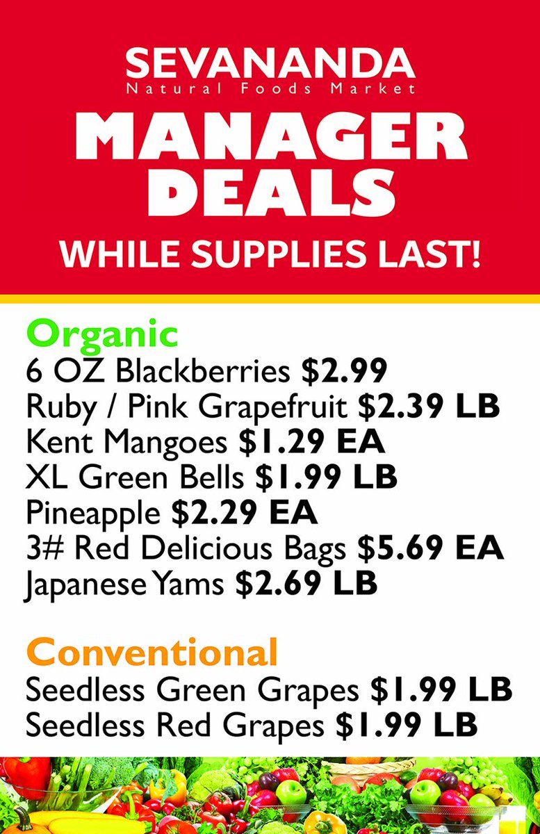 Sevananda Natural Foods Market (@sevananda) on Twitter photo 
