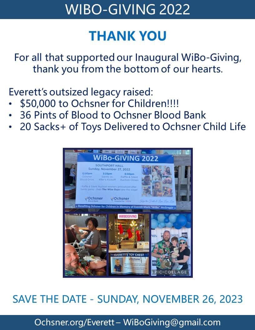 YouCallG's tweet photo. #LoveLoveLove #KeepTheFaith #WiBo
#WiBoGiving #OchsnerHospitalForChildren @OchsnerHealth https://t.co/0fNyUVQobD