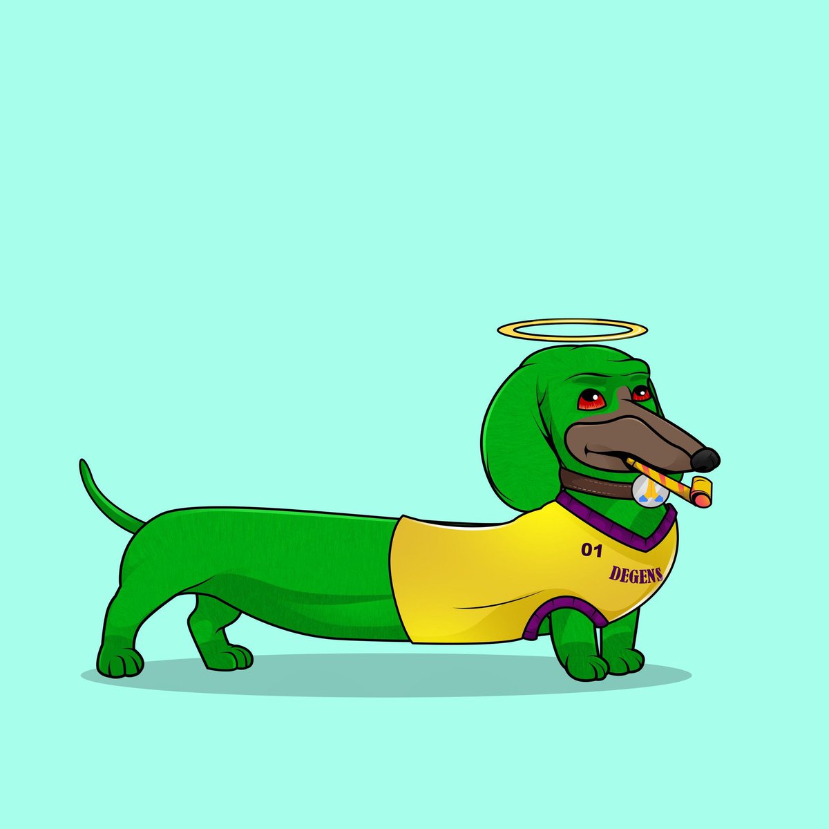 <a href="/DegenDachshunds/">Degenerate Dachshunds NFT Official-MINTING NOW🌭🐕</a>, funds go back to helping home &amp; rehab these dogs that suffer from #IVDD.👩‍🦽Speak out for the voiceless, which are these little doggos🥹🐕🌭
If you…Love to help dogs 🐕 Love to help kids with cancer 🖍️ Love low entry point NFTS .025 ETH 🙌
We are meant for you.💜