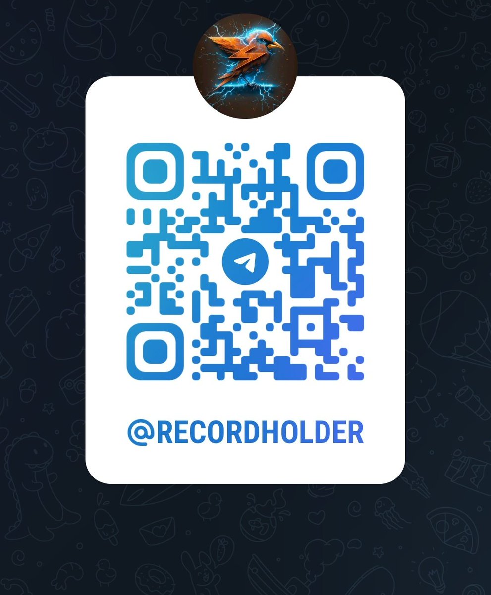 RakeshLovesY's tweet photo. Ready to sell this world's unique Non Collectible Telegram Username: RECORDHOLDER for just 99k $TON 🥇
Here is the below link ✅
https://t.co/UkVmFREKw1
This Collectible may own @elonmusk
@cz_binance @NFTwallet_ @POTUS45
#NFTCommunity #NFTs #NFTcollectibles
#TelegramUsers https://t.co/j23nW5gAlC
