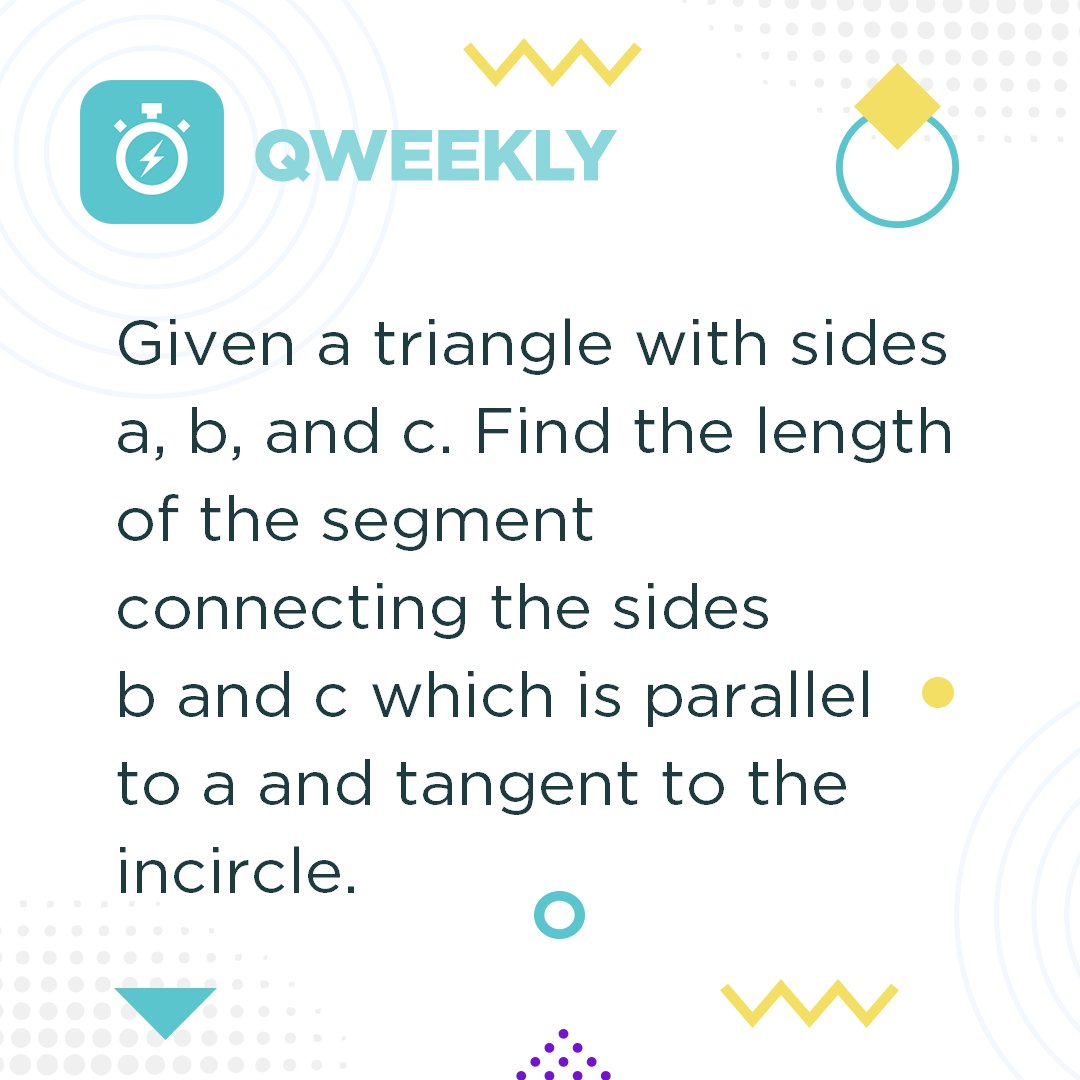 euclidea_app's tweet photo. #Qweekly_28

✅ Leave your answer in the comments.

#qweekly #maths #mathedu #geometry #puzzle #problem #solution #brainteaser #euclidea https://t.co/oWbbF4UKoY