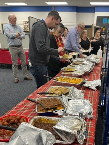 The IFG family got together to celebrate the holiday with a grand holiday luncheon.

#holiday #holidayfun #Foodservice #Chef #ChefLife #Restaurant #IFG #GetAheadOfTheDay #GetItGotItOnIt #Tampa #FtMyers #Jacksonville #KansasCity #StLouis #Greenville #Greenwood #Atlanta