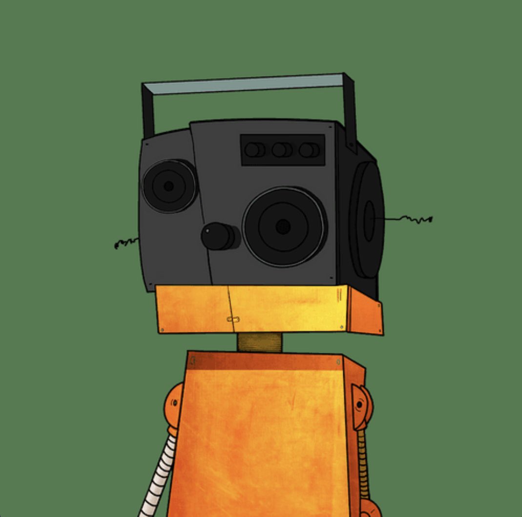 sethwells's tweet photo. Oh man I’m so excited about this! We have been waiting so long to see this art reveal!! @robotfeels #nft https://t.co/RT4zoN9ntx