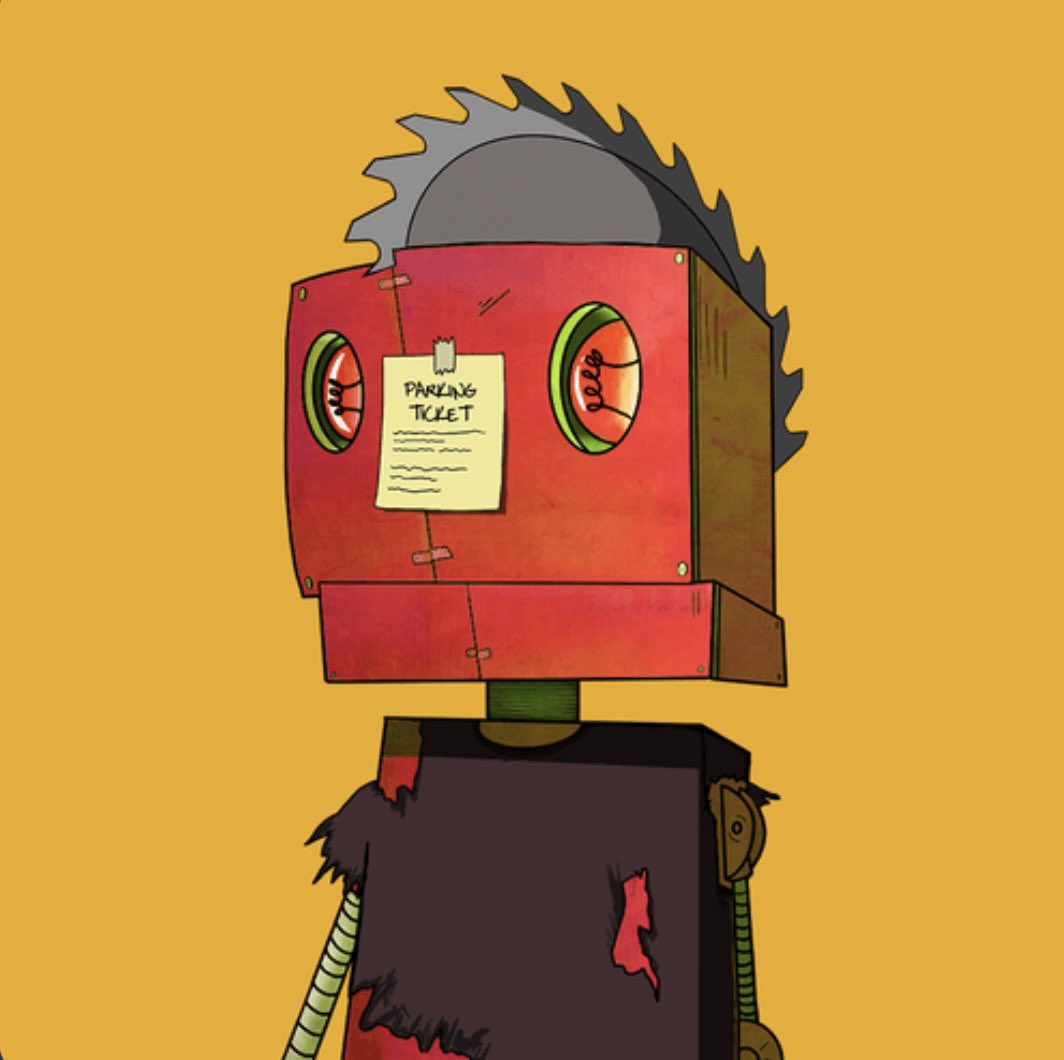 sethwells's tweet photo. Oh man I’m so excited about this! We have been waiting so long to see this art reveal!! @robotfeels #nft https://t.co/RT4zoN9ntx