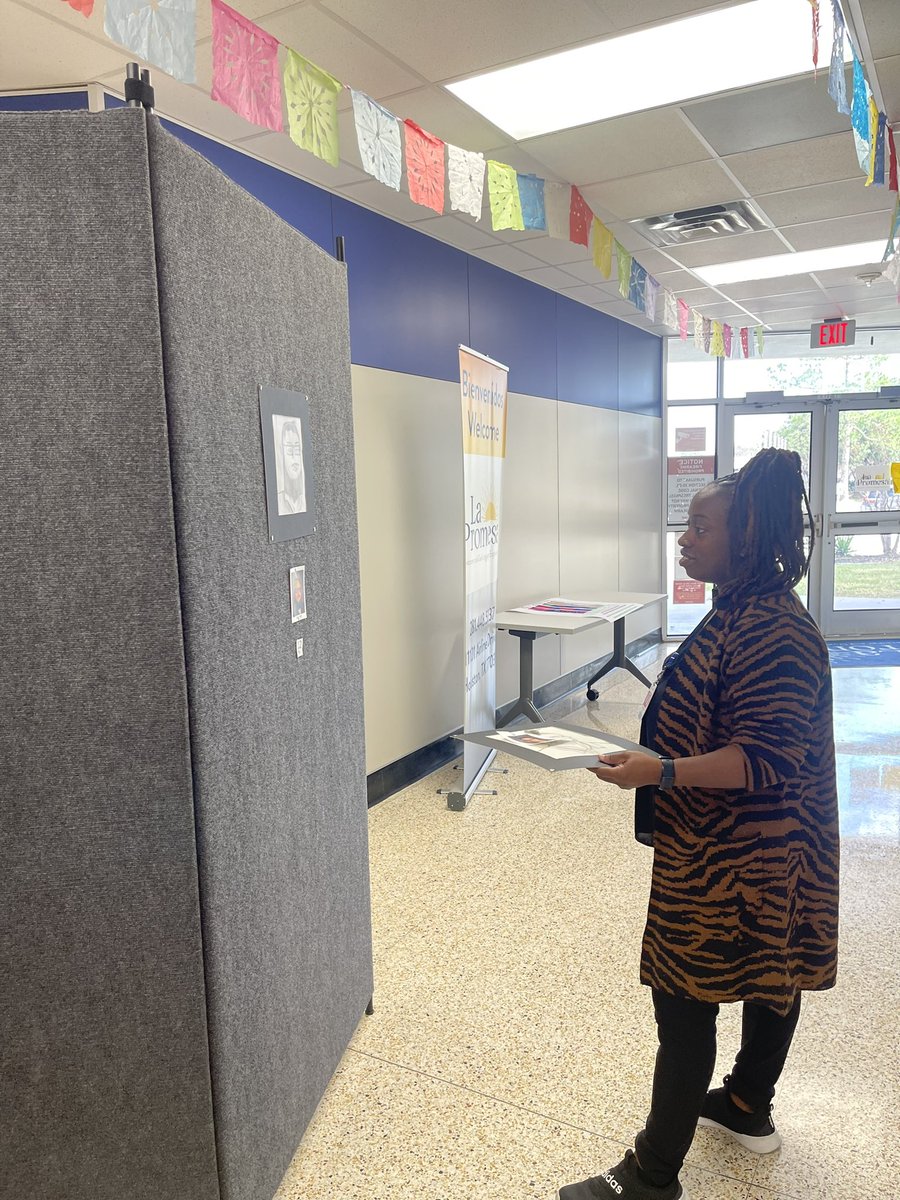 LaPromesa_AISD's tweet photo. Come to @LaPromesa_AISD Art Exhibition. Ven a la Exhibición de Arte. @drgoffney @NewmanKaileigh @OOT_AldineISD @DrFavy https://t.co/oWKzlpT3dK