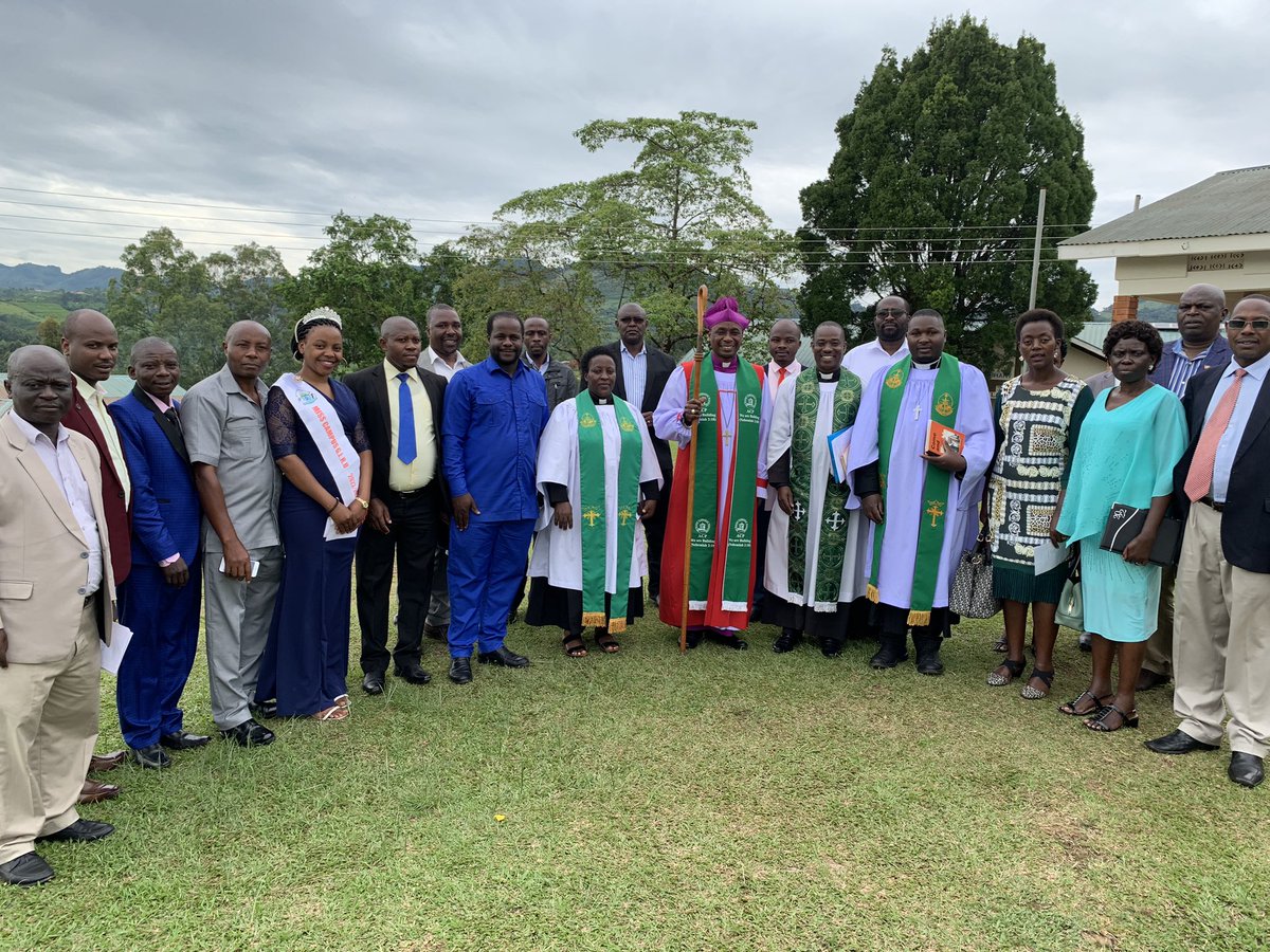 GreatLakesUniv's tweet photo. Great Lakes Regional University welcomes Rev. Caleb Turyabagyenyi Bitindi on his reappointment as University Chaplain by Bishop Dan Zoreka of Kinkiizi Diocese. “No eye has seen, no ear has heard, and no mind has imagined what God has prepared for those who love Him.”
1 Cor 2:9. https://t.co/NgQ0h2k5CB