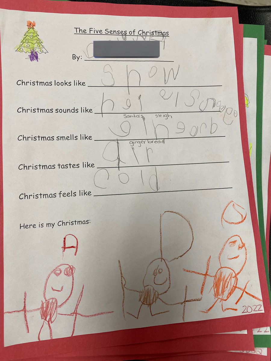 CThompson111809's tweet photo. Some sweet little Christmas poems! #christmasdoesfeellikeaspecialunicorn 🎄🦄 @WPSTillsonburg https://t.co/VV2D2CqHbK