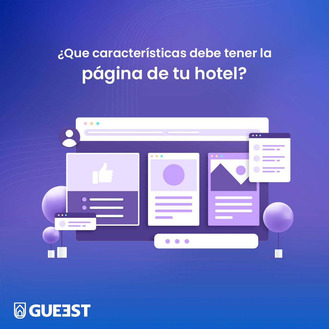 ¿Qué tan bueno es tu sitio web?
Aquí te decimos todo lo que debe llevar la página de tu hotel. 
Visita nuestro blog: bit.ly/3G0YLfn
#HotelPMS #hoteles #softwarehotelero