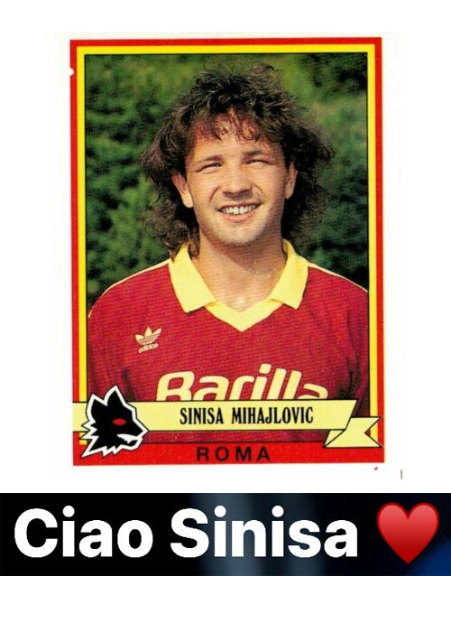 AntonioPisilli's tweet photo. Voglio ricordarti così 💛❤️...
𝑳𝒂 𝒕𝒆𝒓𝒓𝒂 𝒕𝒊 𝒔𝒊𝒂 𝒍𝒊𝒆𝒗𝒆 𝒄𝒂𝒓𝒐 𝑺𝒊𝒏𝒊š𝒂 🌻
BUON VIAGGIO...🖖😔
#sinisamihajlovic #bruttanotizia #eroi #guerrierofinoallafine #mito #voglioricordarticosi #voglioricordarlocosì #notizie #notiziatristissima #arrivederci #ciaosinisa https://t.co/irJIRyUc9I