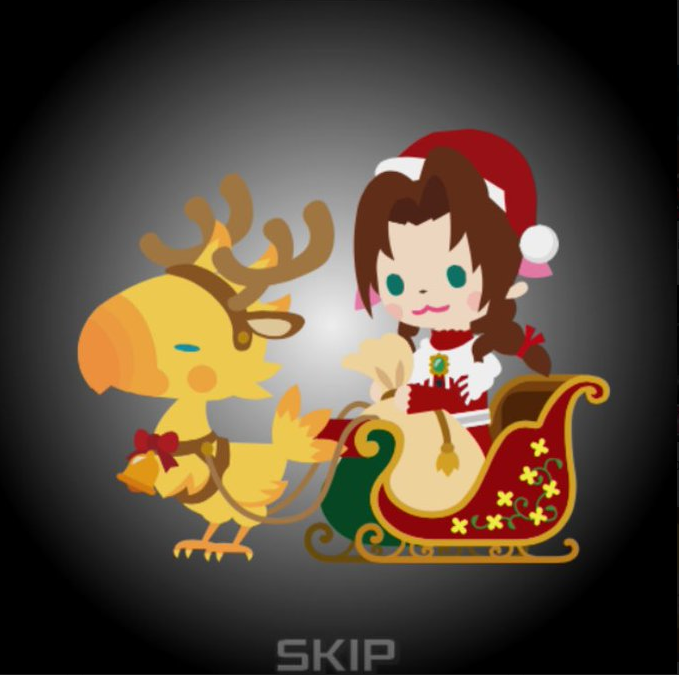 AerisGainsboro3's tweet photo. Holiday season is here! Let Santa Aeris and Reindeer Cloud of Final Fantasy Brigade help get you in the Christmas spirit~
#clerith #aerith #ใฏใฉใจใข #FFBrigade https://t.co/2cfoSWjZ8l