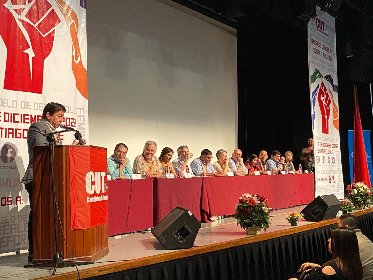 SeremiTrabajoRM's tweet photo. Fuimos invitados al cierre del Congreso Consultivo, Social y Político realizado por la @cutchileoficial https://t.co/syEd6NsgdY